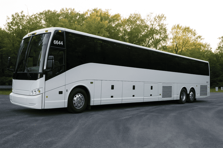 exterior of Chattanooga Minibus Company coach bus