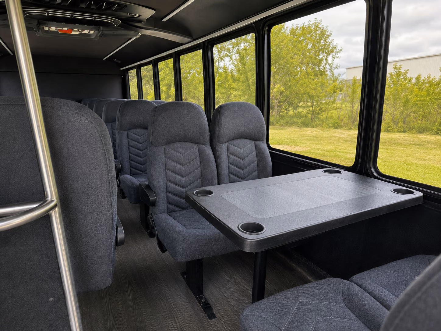 20 passenger minibus inside
