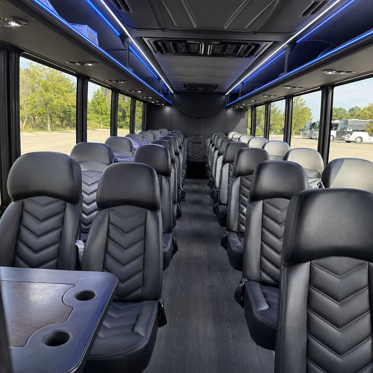 chattanooga 25 passenger minibus inside