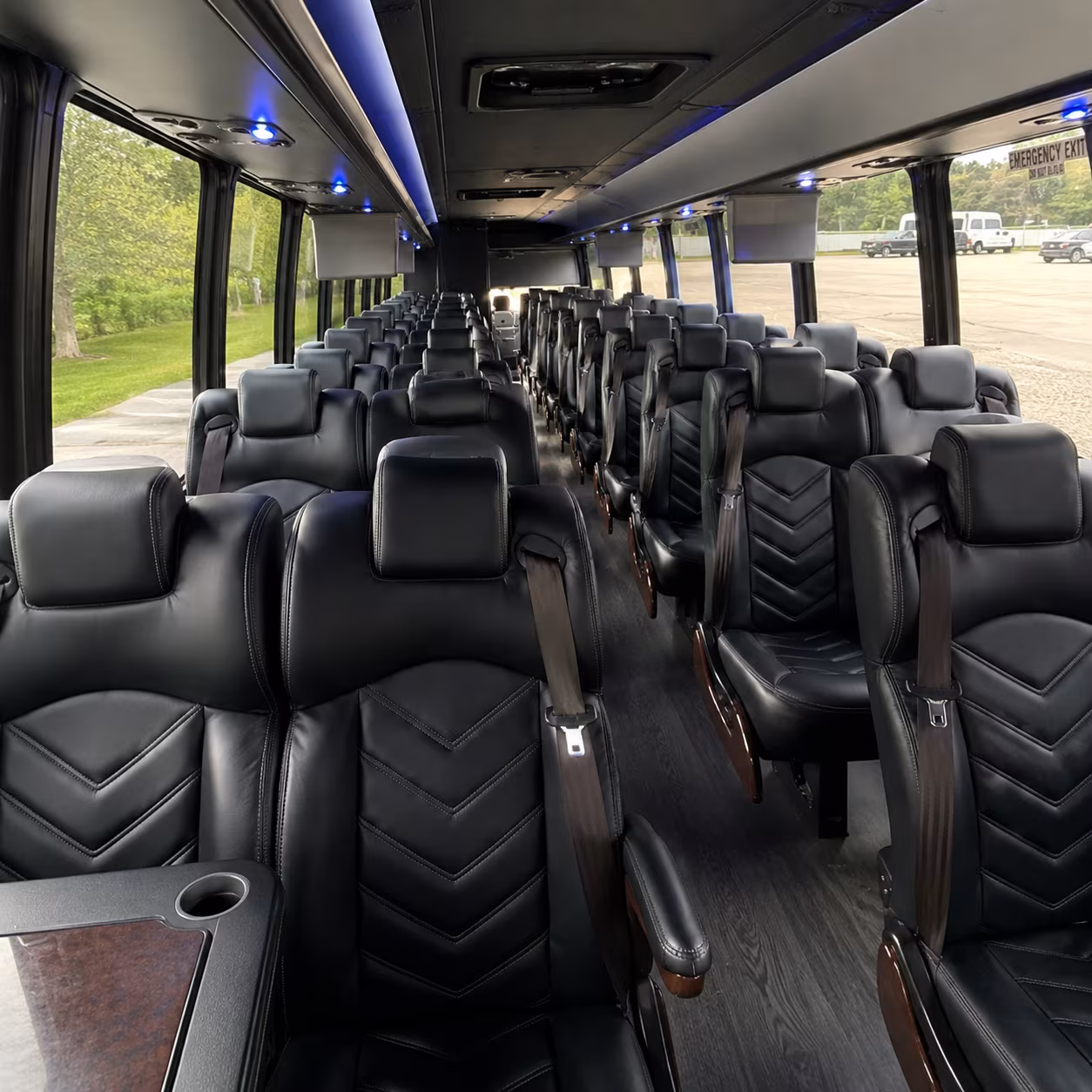 chattanooga 25 passenger minibus interior