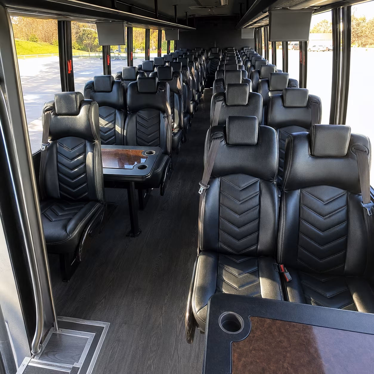 chattanooga 28 passenger minibus interior