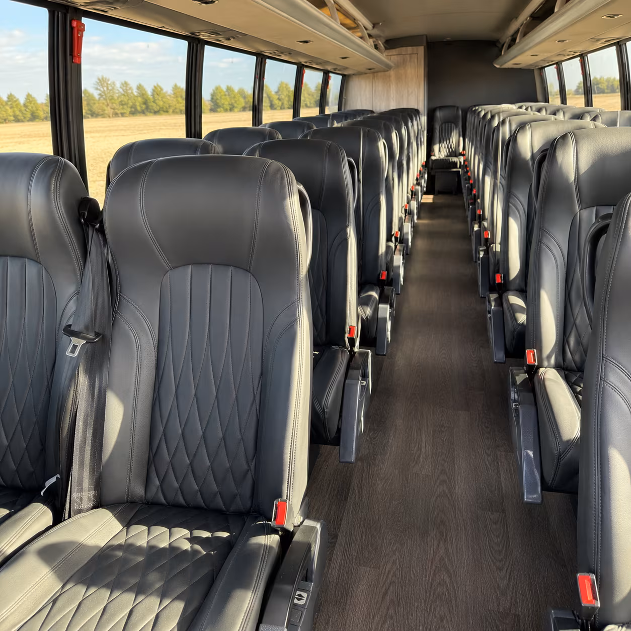 chattanooga 30 passenger minibus inside