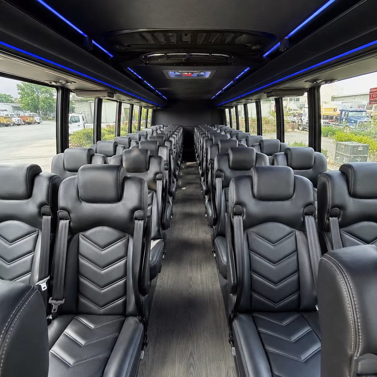 chattanooga 30 passenger minibus interior