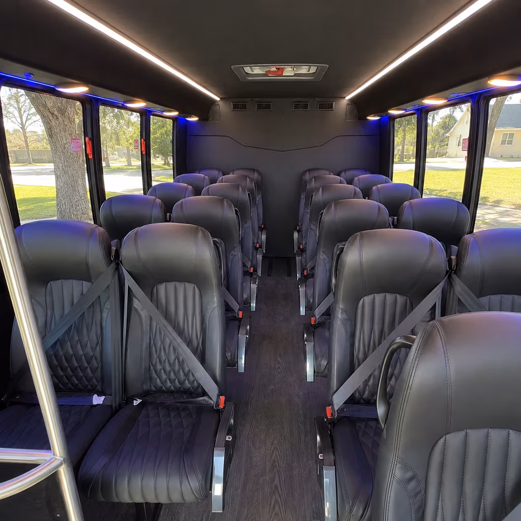 chattanooga 35 passenger minibus inside