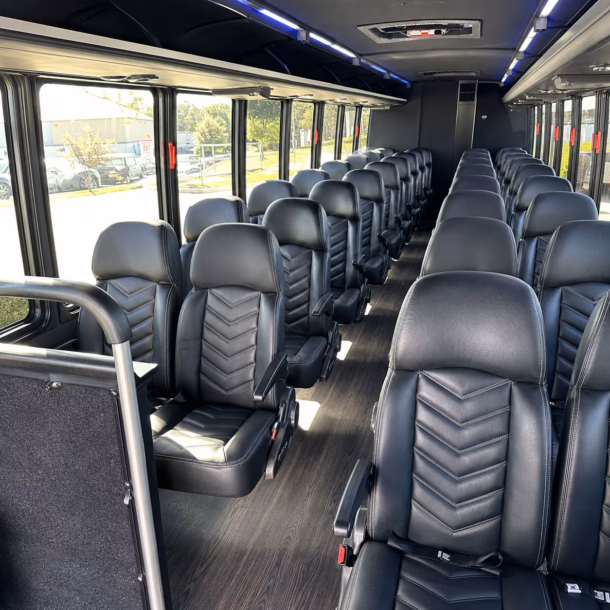 chattanooga 35 passenger minibus interior
