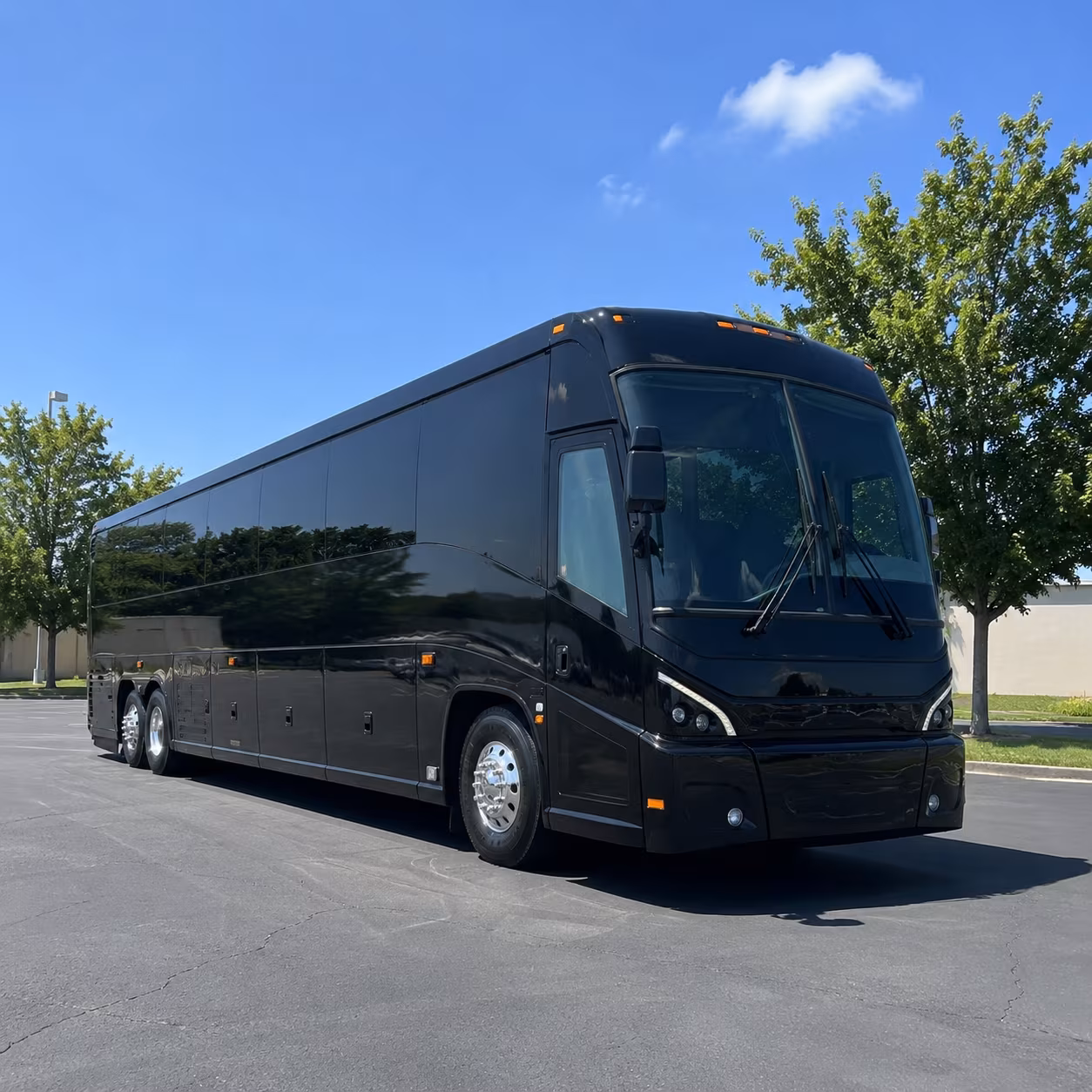 chattanooga 56 passenger charter bus