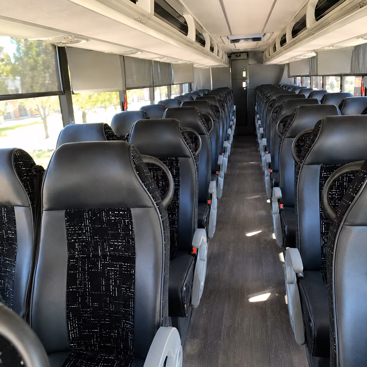 chattanooga charter bus interior