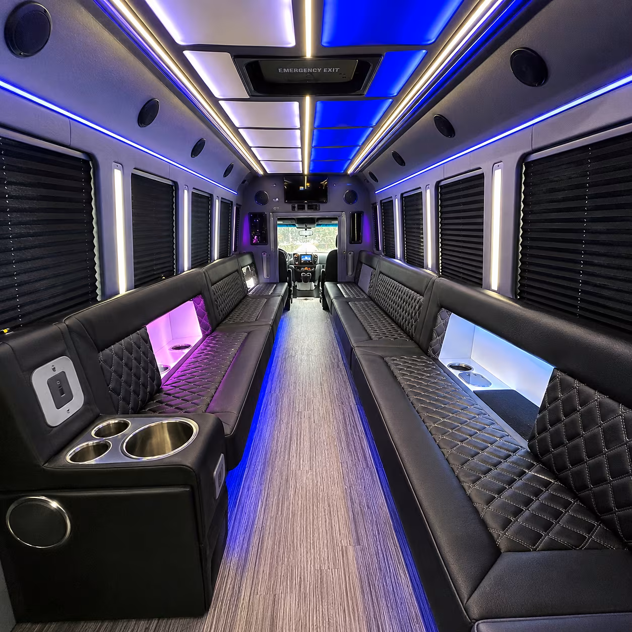 chattanooga party bus inside