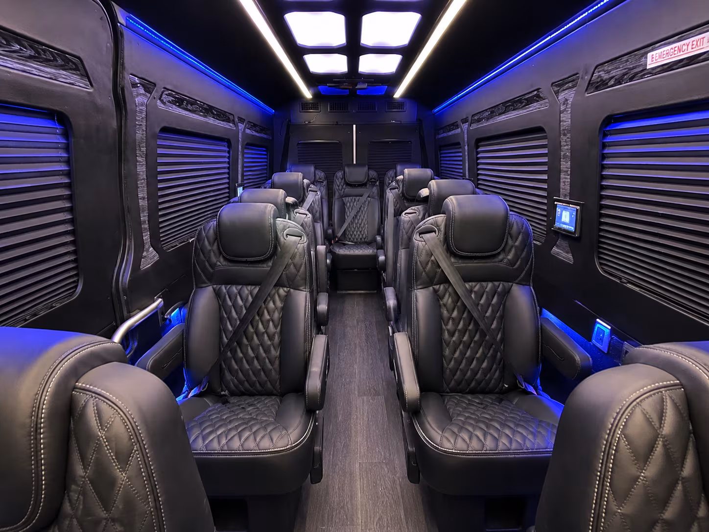 chattanooga wedding transportation onboard seating