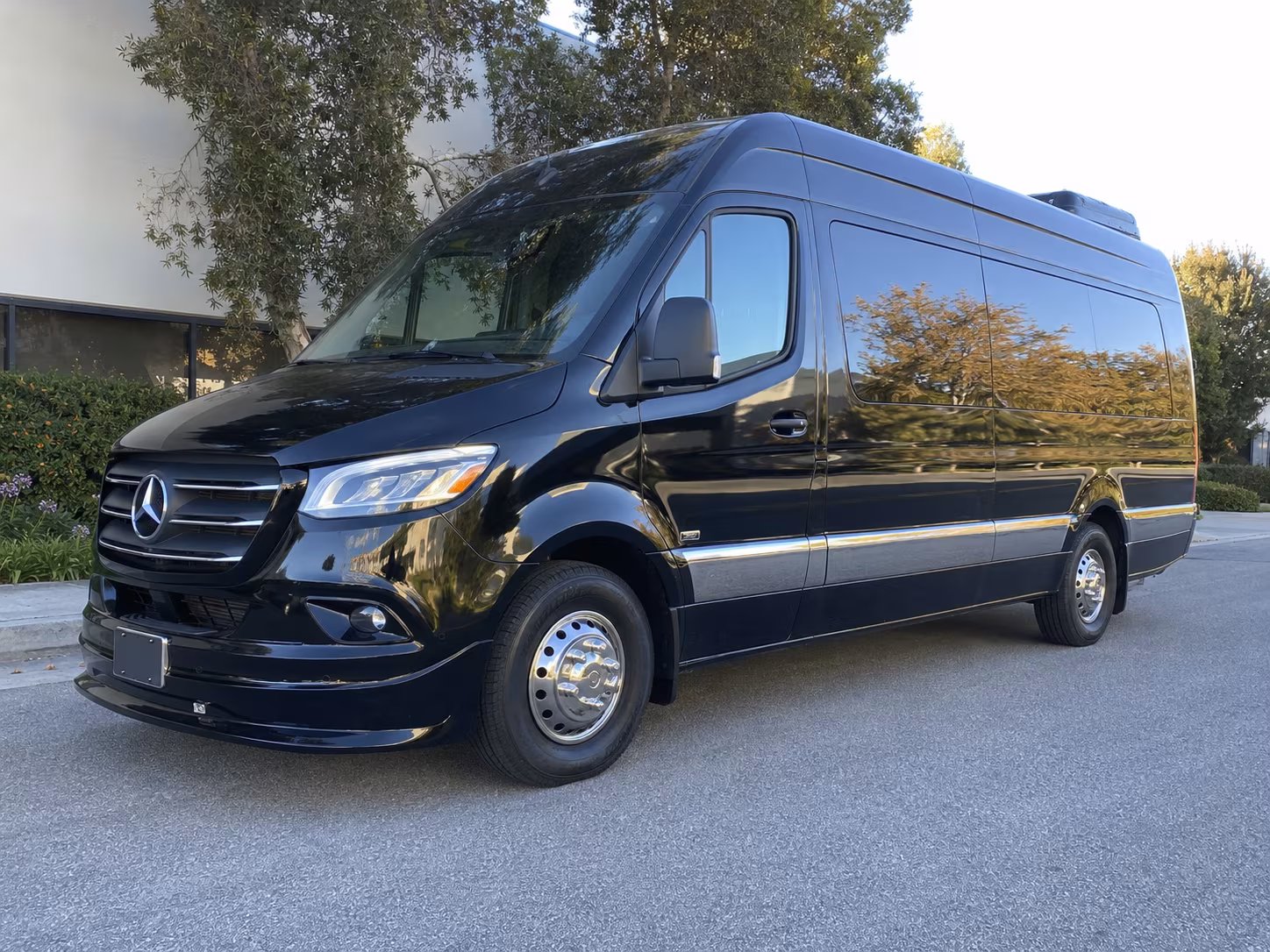 sprinter van with driver